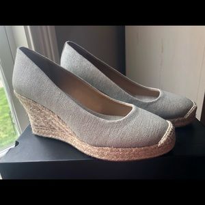 J. Crew wedges grayish